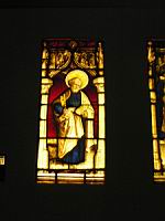 Vitrail, St Pierre (Paris, musee de Cluny)